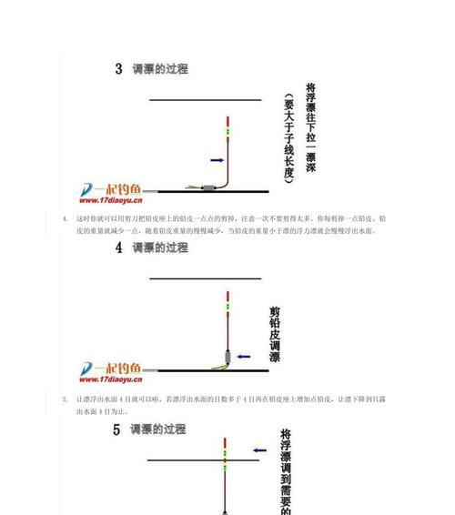 池塘钓鱼技巧调漂教程（初学者学习钓鱼的必备技巧）